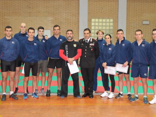 Scuola ufficiali carabinieri Roma: stage con il Maestro Improta